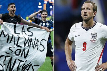 Coupe du monde EN DIRECT : punition de l'Argentine aux Îles Falkland alors que les stars anglaises sont parties en colère