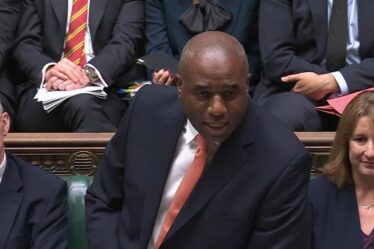 David Lammy a posé des questions dévastatrices dans les logements familiaux : « Excusez-vous ! »
