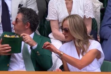 Le comportement de Rory McIlroy dans la Royal Box de Wimbledon est dénoncé alors que son épouse Erica Stoll est laissée suspendue