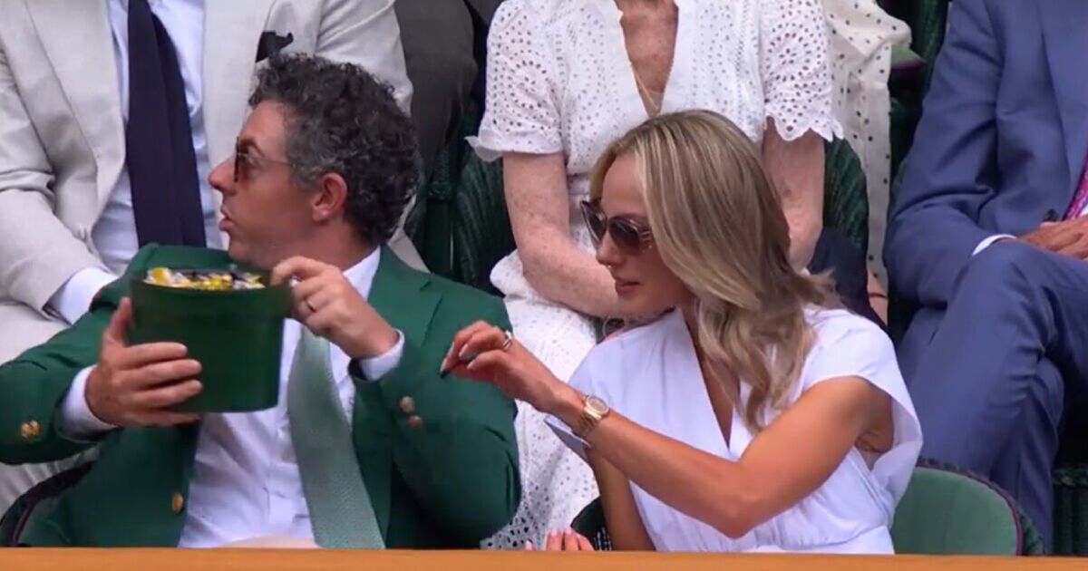 Le comportement de Rory McIlroy dans la Royal Box de Wimbledon est dénoncé alors que son épouse Erica Stoll est laissée suspendue