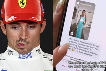 L'épouse de Charles Leclerc critiquée en ligne quelques jours après sa victoire au Grand Prix de Grande-Bretagne