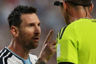 Lionel Messi dénonce le comportement de l'arbitre de la Coupe du monde et porte des accusations