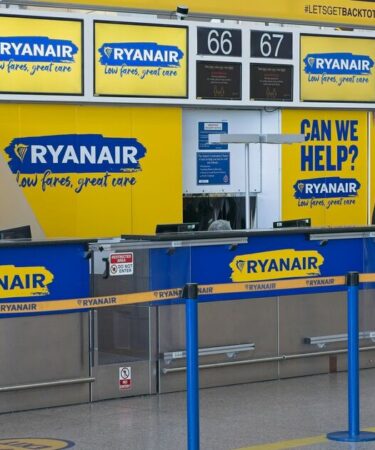 Ryanair offre aux passagers un enregistrement anticipé de 4 heures pour les vols dans 3 aéroports britanniques