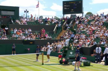 Wimbledon LIVE : Serena Williams se retire alors que la BBC est en colère après l'arrêt du match