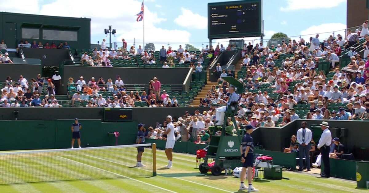 Wimbledon LIVE : Serena Williams se retire alors que la BBC est en colère après l'arrêt du match